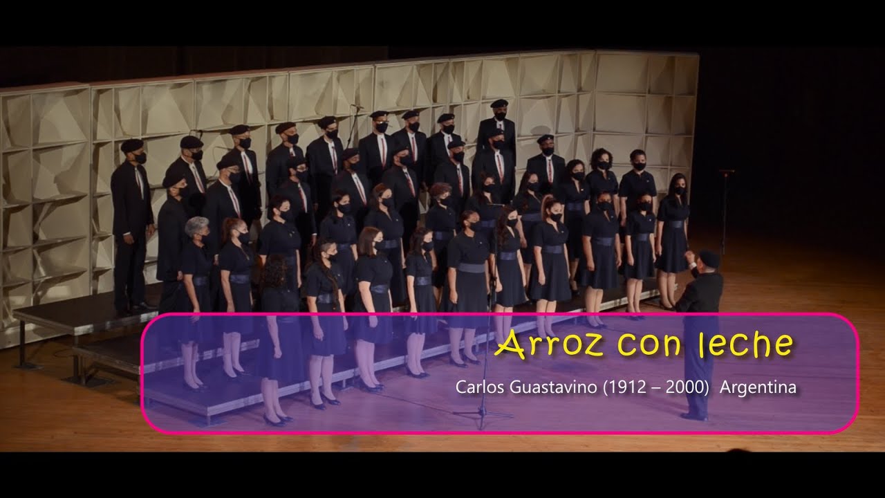 Arroz con leche (Carlos Guastavino) - Orfeón UCV. Concierto Infantil
