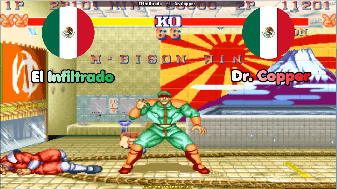 Street Fighter II' - Champion Edition ➤ El Infiltrado (Mexico) vs Dr. Copper (Mexico) sf2ce