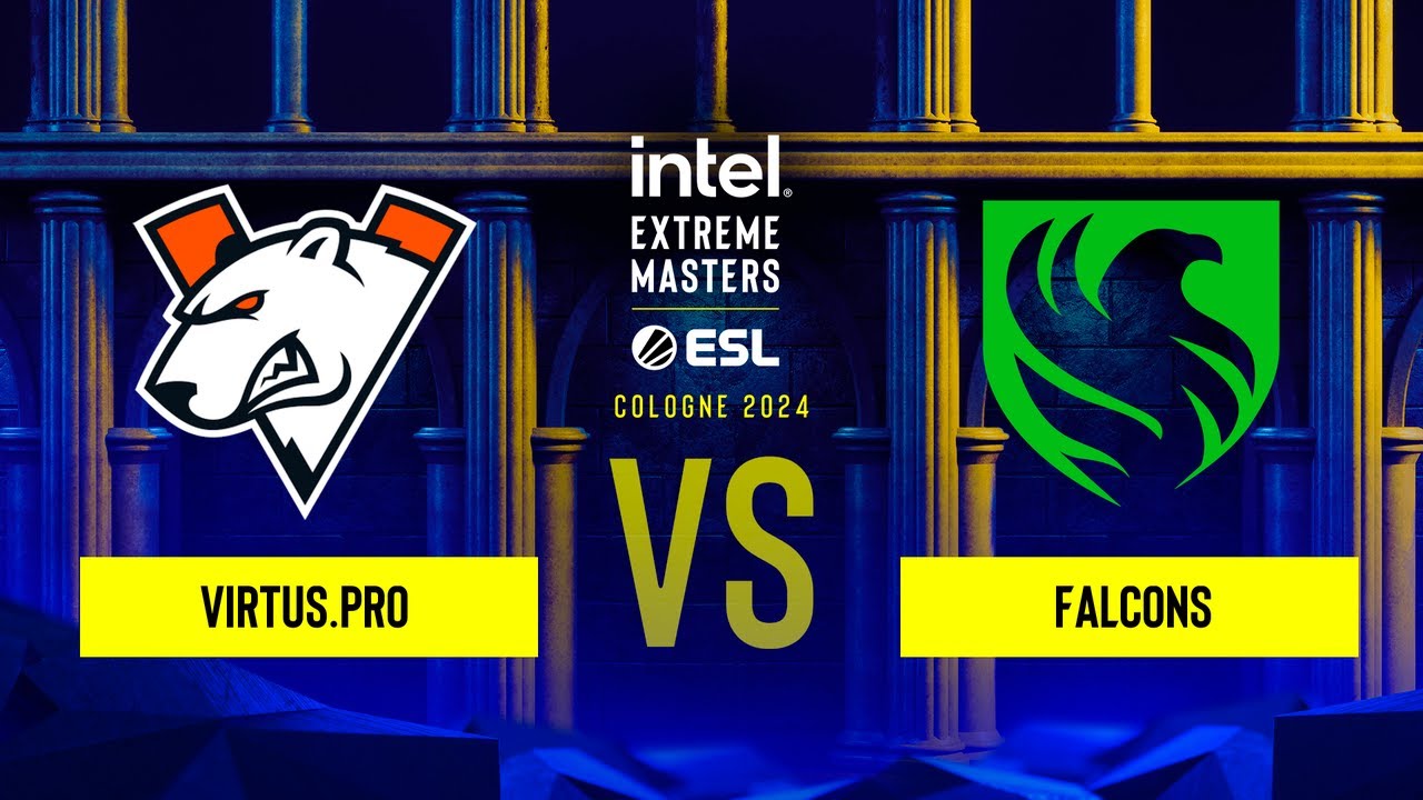 Virtus.pro vs. Falcons - IEM Cologne 2024 - Group B