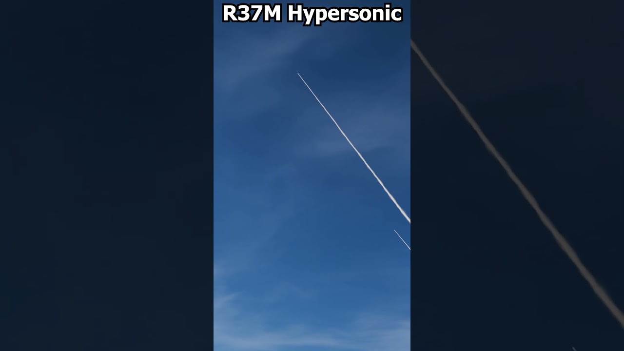 Russian R-37M Hypersonic Missile Flyby | Incredible Speed in Action!