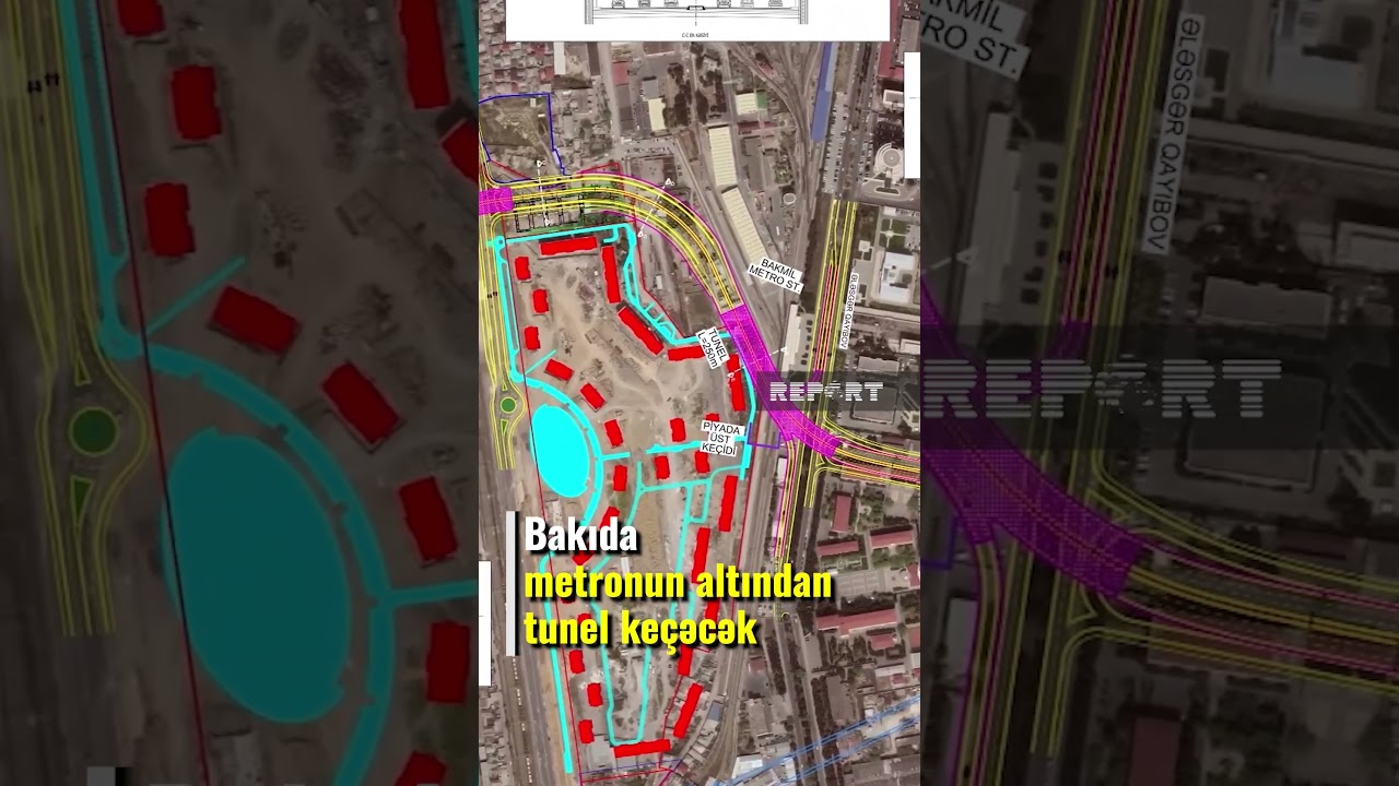 Bakıda unikal layihə: Metronun altından tunel ke&ccedil;əcək