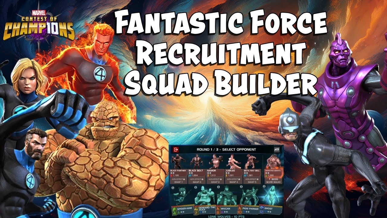 MCOC Squad Builder Side Quest