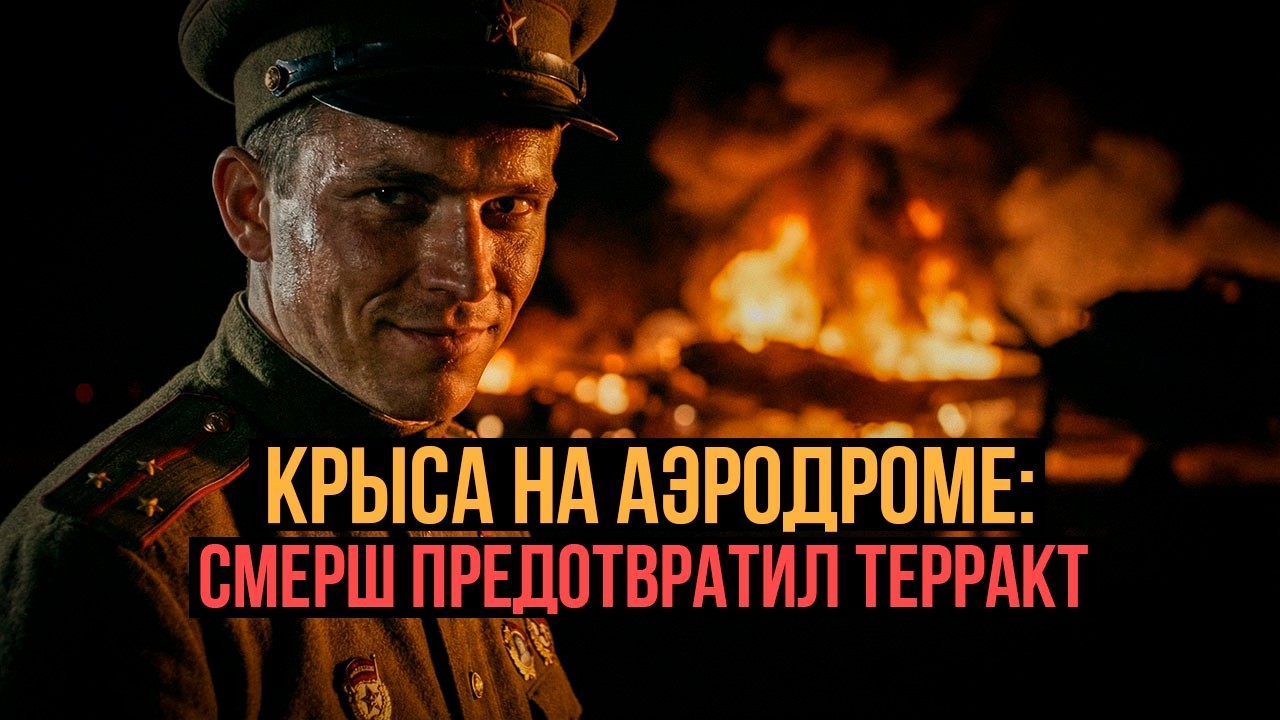 Лейтенант СМЕРШ увидел, как механик проверяет исправные самолёты. Немецкий агент готовит терракт.