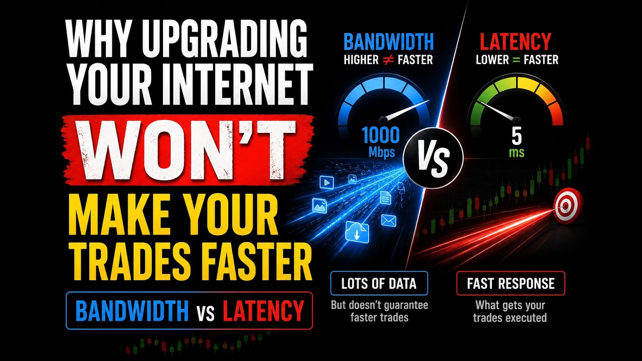 Day 4 - Why Upgrading Your Internet Won't Make Your Trades Faster (Bandwidth vs Latency)