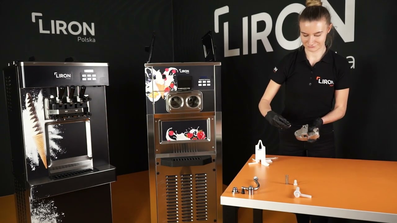 LIRON   Instrukcja obsługi maszyny do lod&oacute;w Rapid Soft Twin Pump IGS