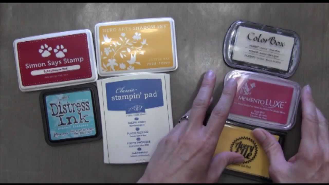 Getting Started with Inks:  Pigment or Dye?