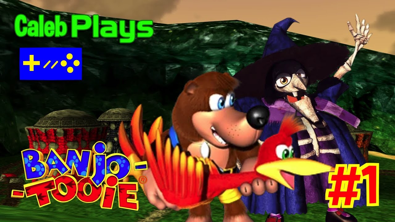 Caleb Plays Banjo-Tooie (PART 1) - A Witch's Revenge, a Jinjo Town, and Mayhem in the Temple