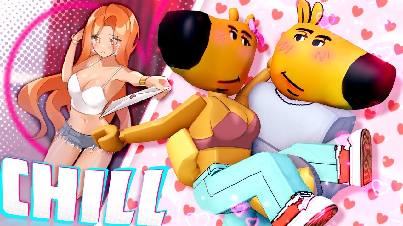CHILL GUY и CHILL GIRL Голосовой троллинг в ROBLOX...