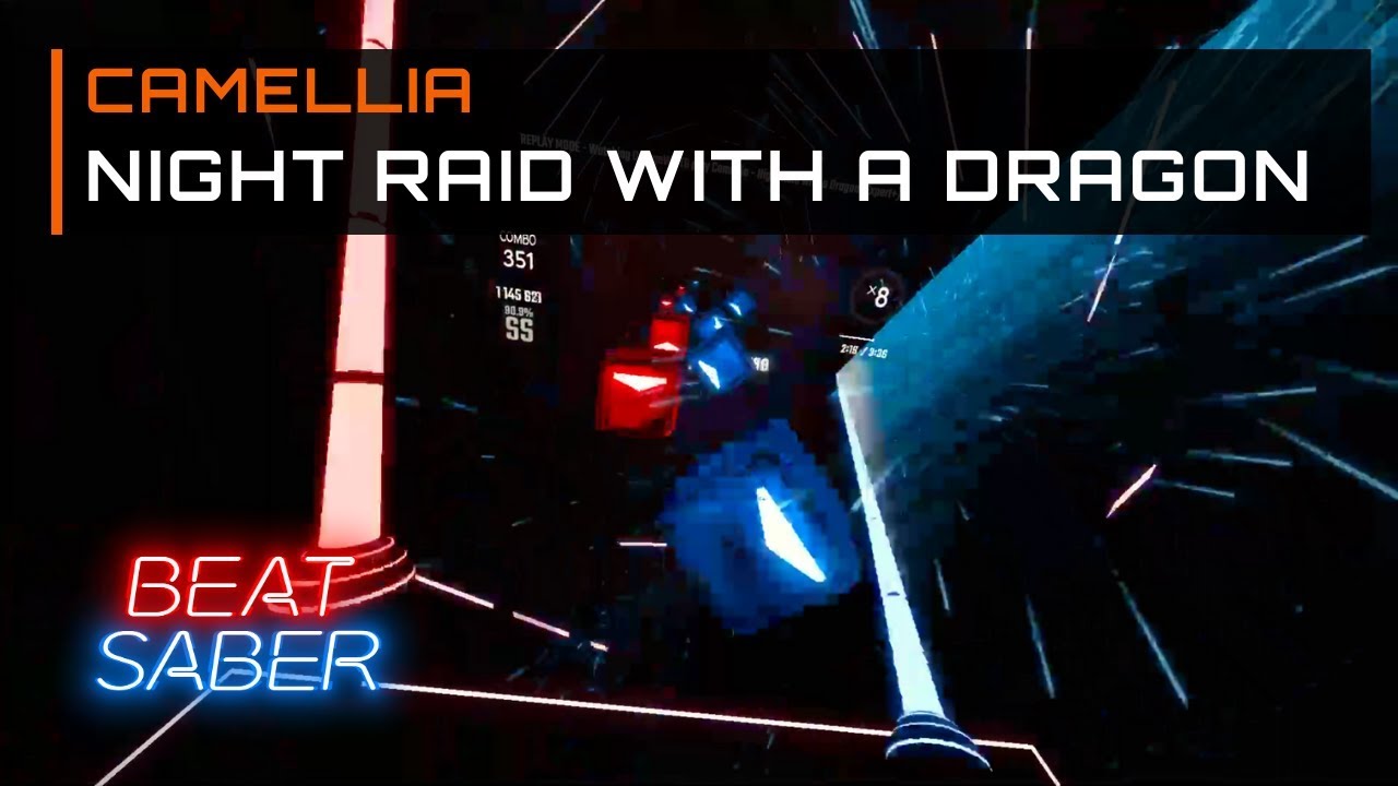 Camellia - Night Raid with a Dragon | 88.6% Expert Plus | Beat Saber