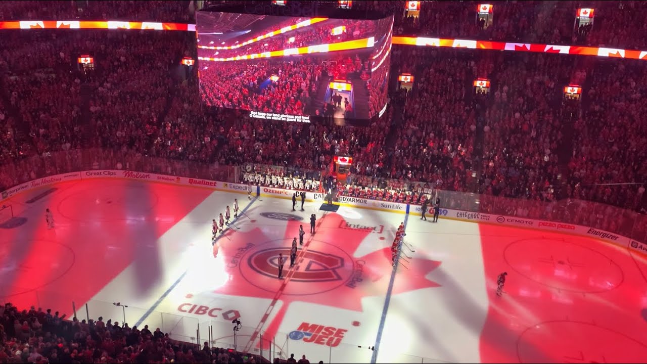 This is what the Bell Centre looks like in the playoffs