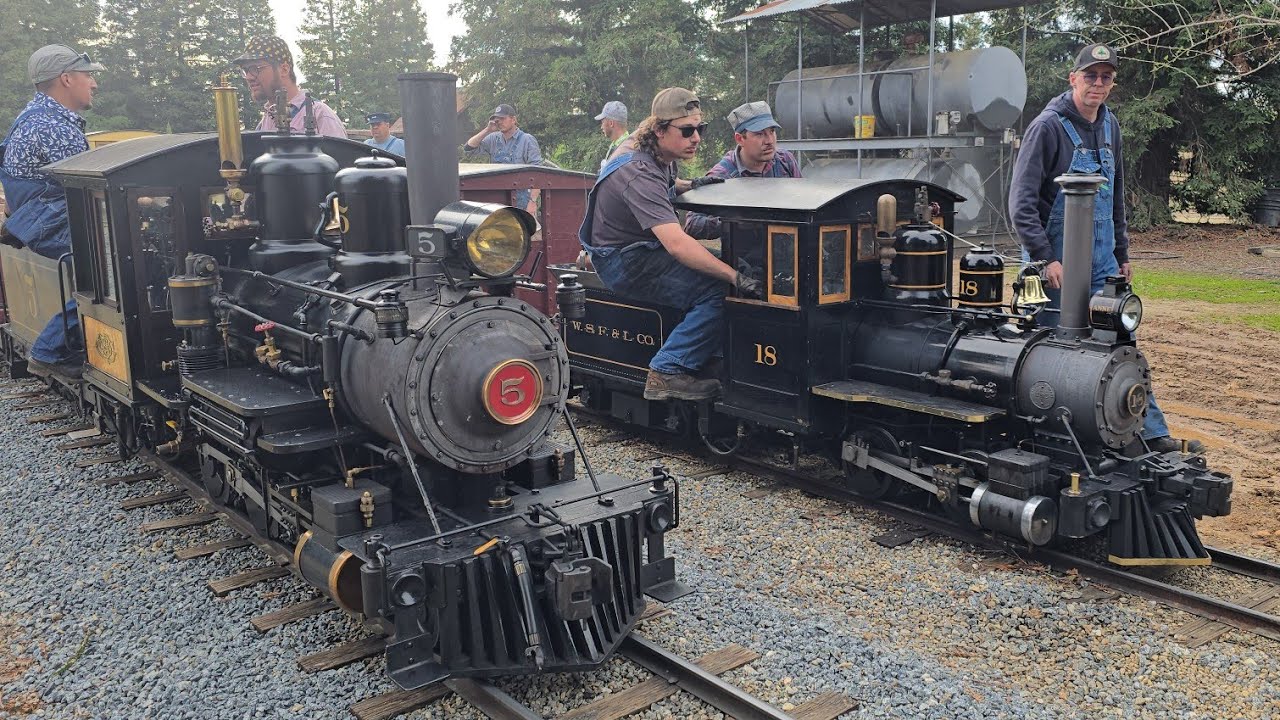 Reedley Railfest 2025 - Hillcrest & Wahtoke Railroad
