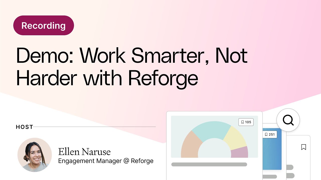 15 Minute Demo of Reforge