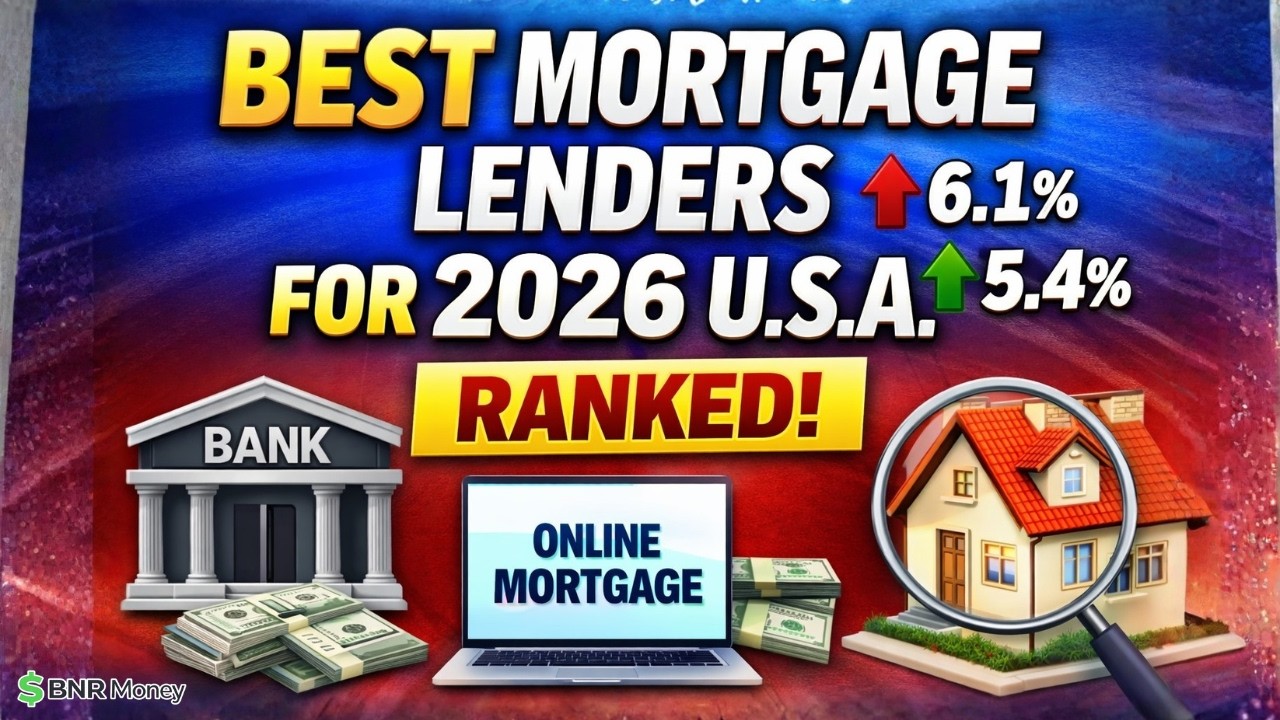 Best Mortgage Lenders in the USA 2026 Guide | Top Home Loan Companies Ranked
