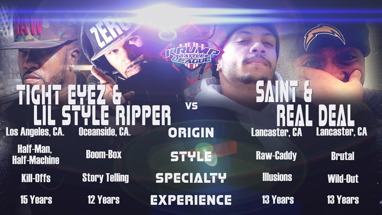 KBL Presents Tight Eyez | Lil Style Ripper vs Saint | Real Deal
