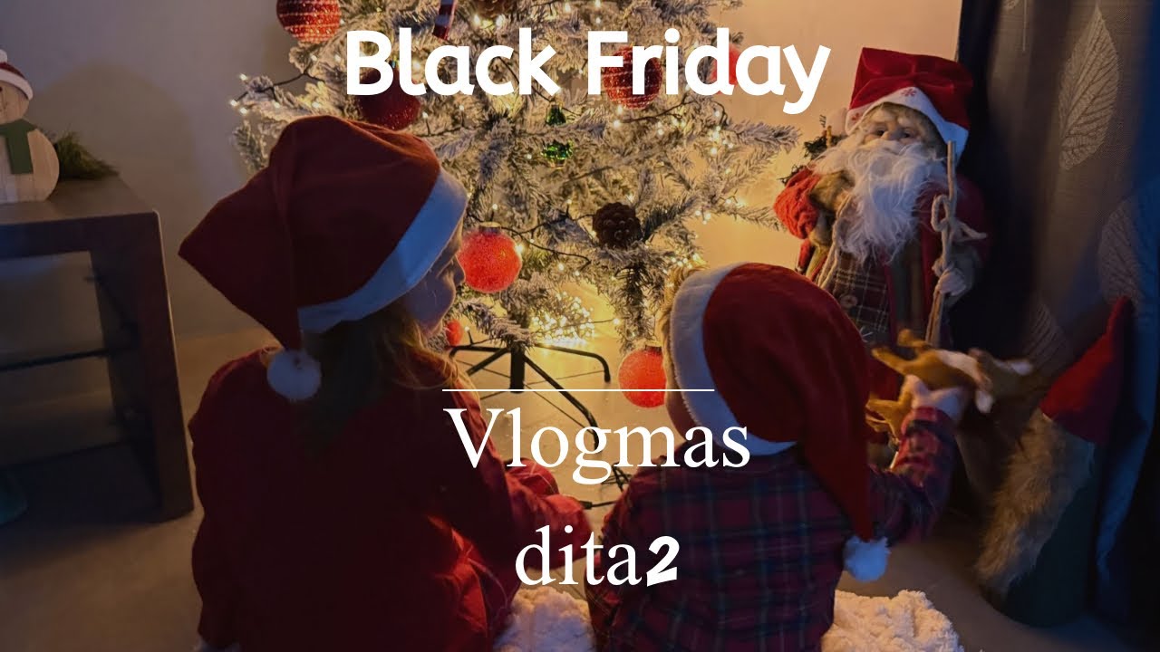 VLOGMAS DITA 2 | Çfarë Bleva në Black Friday + Haul 🎁