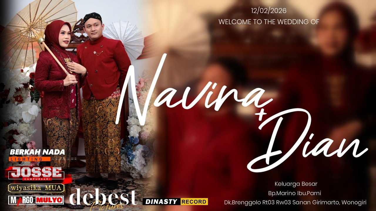 LIVE JOSSE MUSIC Malam  // The Wedding Navira & Dian // Live In Brenggolo  Sanan Girimarto, Wonogiri