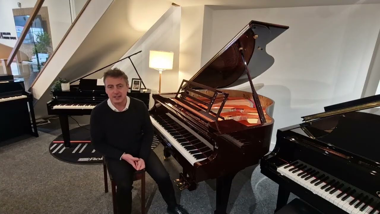 Демонстрация и обзор подержанного рояля Feurich 161 Professional I Baby Grand | Rimmers Music