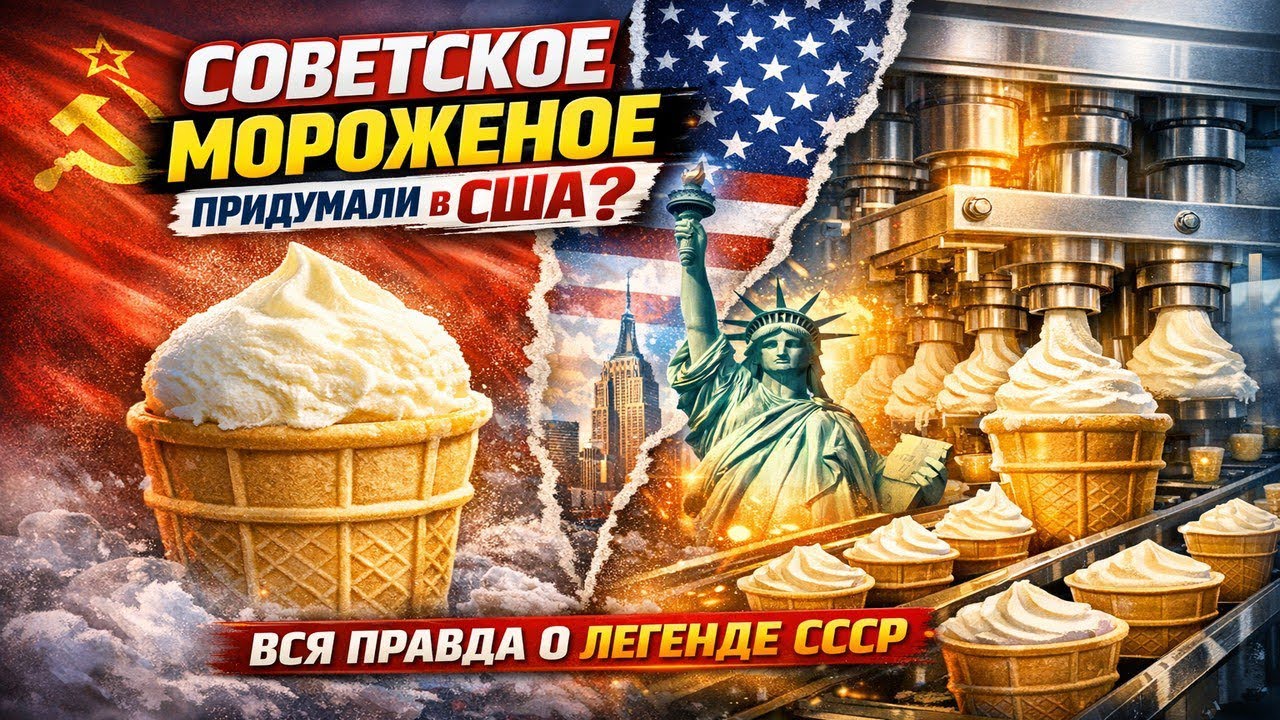 СОВЕТСКОЕ МОРОЖЕНОЕ ПРИДУМАЛИ В США? Вся правда о легенде СССР