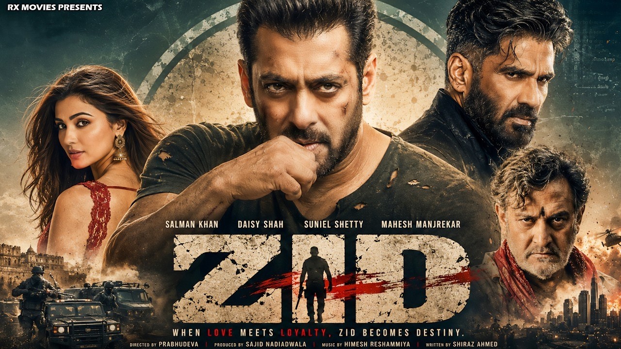 ZID (2026) Full Action Movie | Salman Khan | New Bollywood Superhit Full Action Movies 2026
