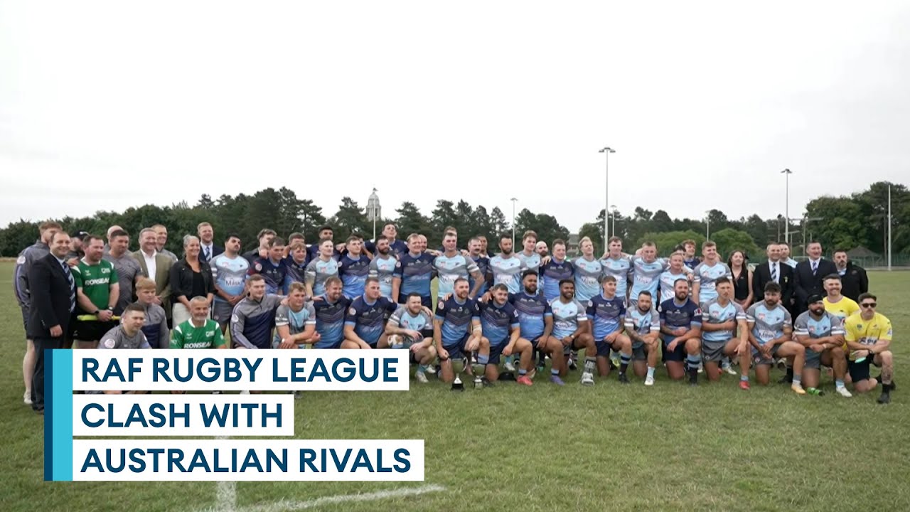 Royal Air Force take on Australian rivals from the RAAF in an epic Tri-Nations clash | HIGHLIGHTS