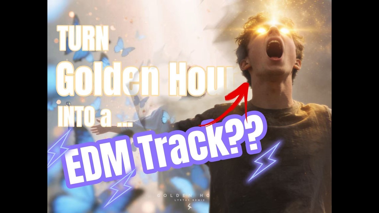 When it turns into EDM type...Never Heard Before!--Golden Hour(Lyrtas Remix)