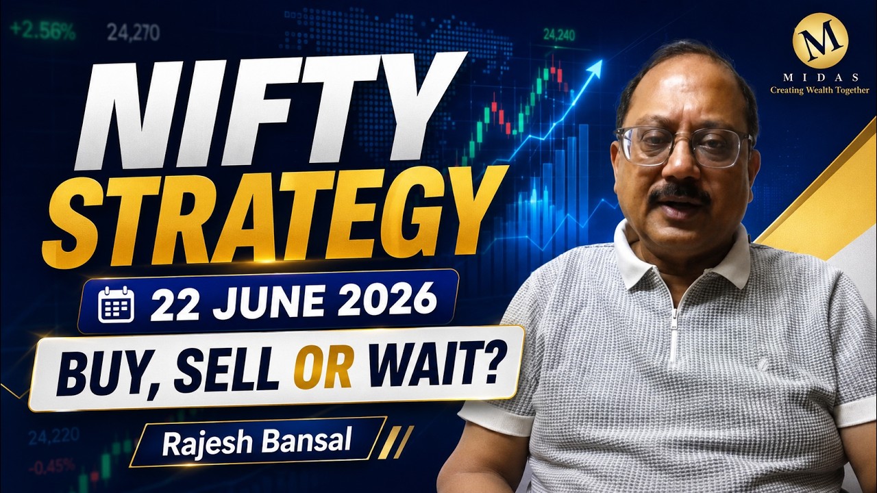 Nifty Strategy 22 June 2026: Buy on Dips Above 23,750? Targets 24,220&ndash;24,270 Explained