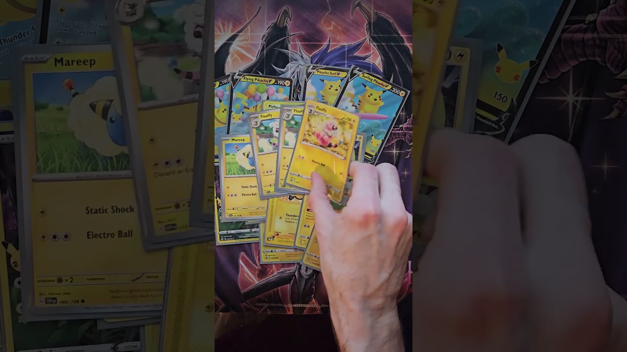 Pikachu Deck Profile - in 60 Seconds? Pokemon TCG  #pokemontcg #gaming #pokemon