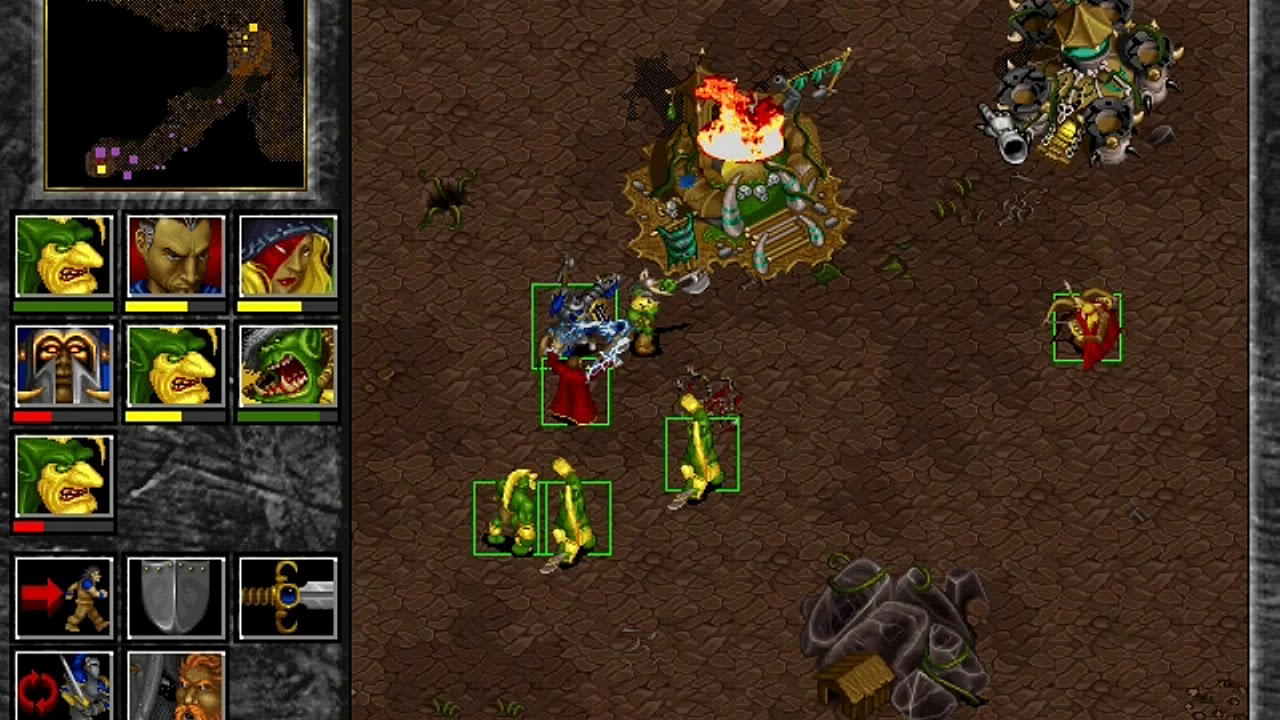 Warcraft 2: Beyond the Dark Portal - Human Mission 11: Dance of the Laughing Skull (Speedrun)
