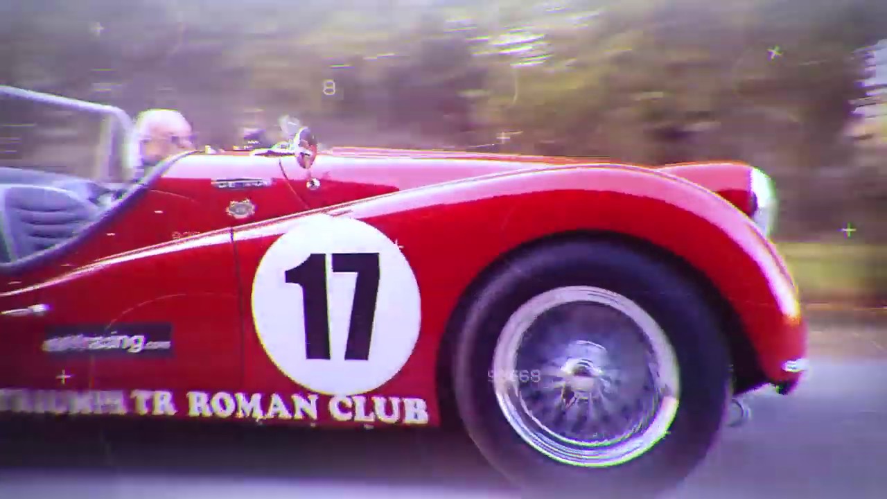 A very angry and powerfull Triumph TR3