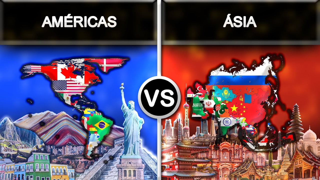 Americas VS Asia | Continent Comparison