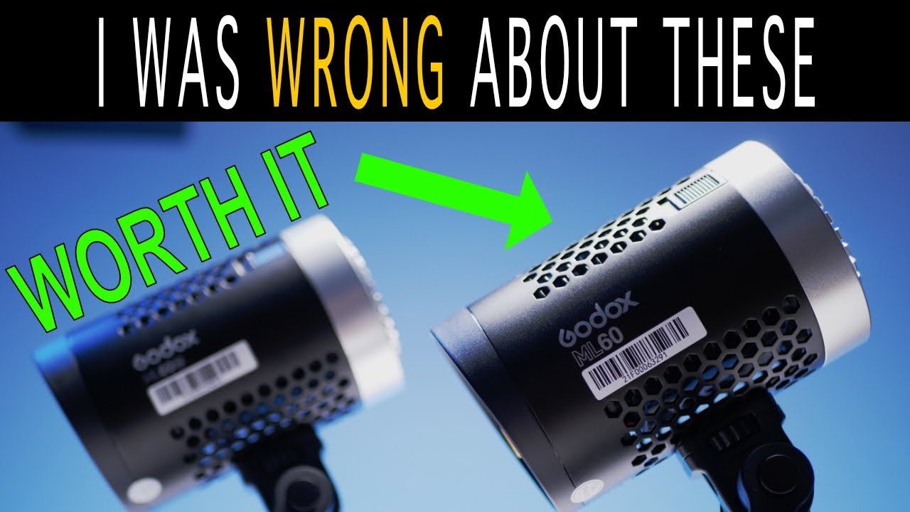 Review: Godox ML60 & ML60bi is Perfection! Silent, Small, Full Package COB LED for filmmakers.