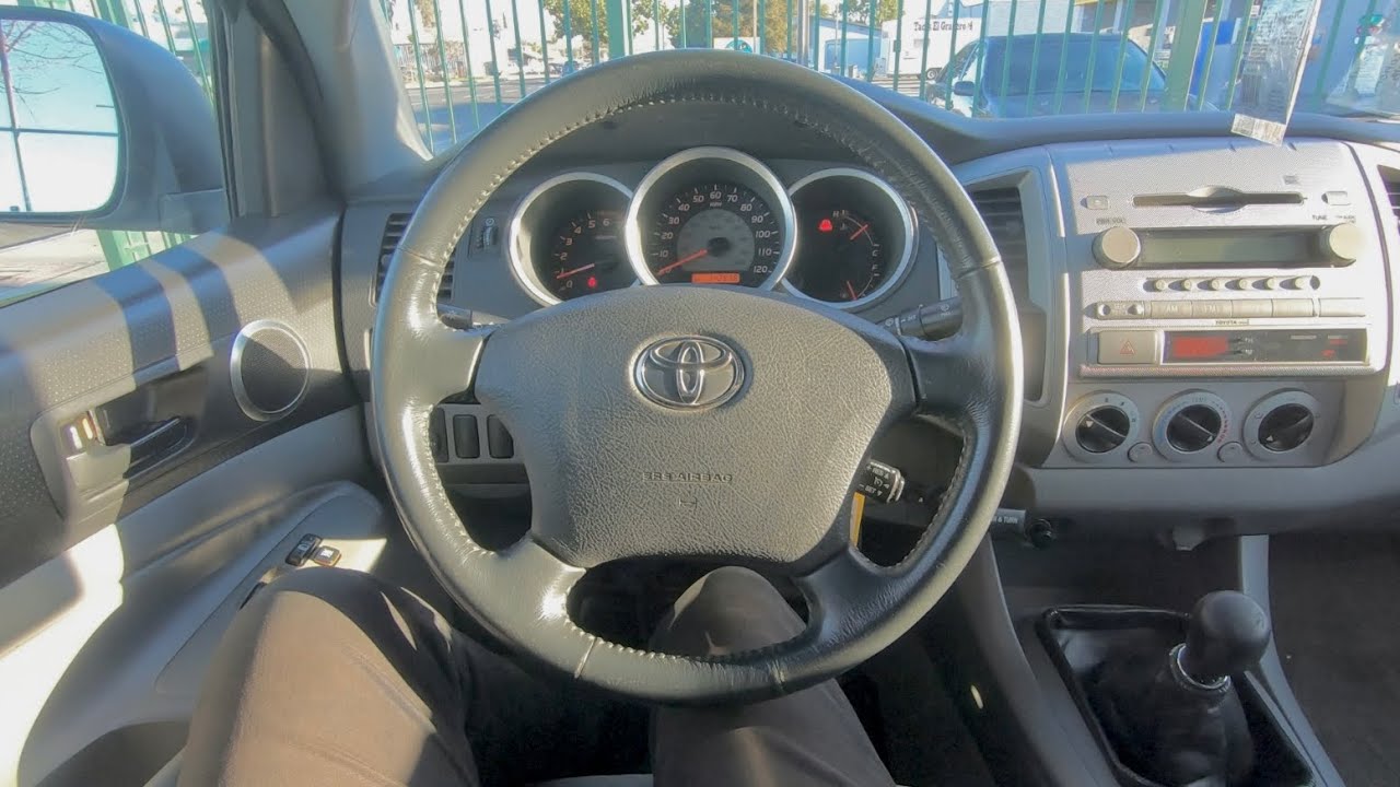 2007 Toyota Tacoma 2.7L i4 5MT 140,000K POV ASMR Style Test Drive