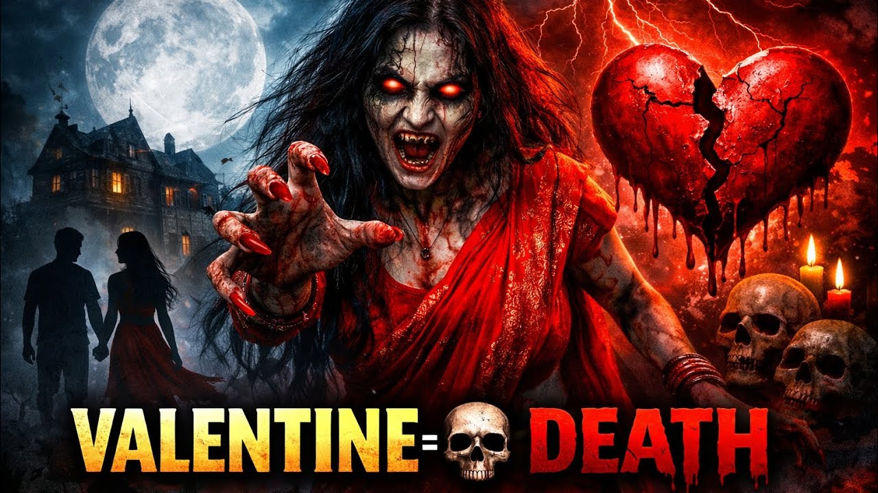 Romantic Date Turned Horror 😨 | Valentine Witch Story (Hindi Horror)#HorrorLovers#BhootKiKahani