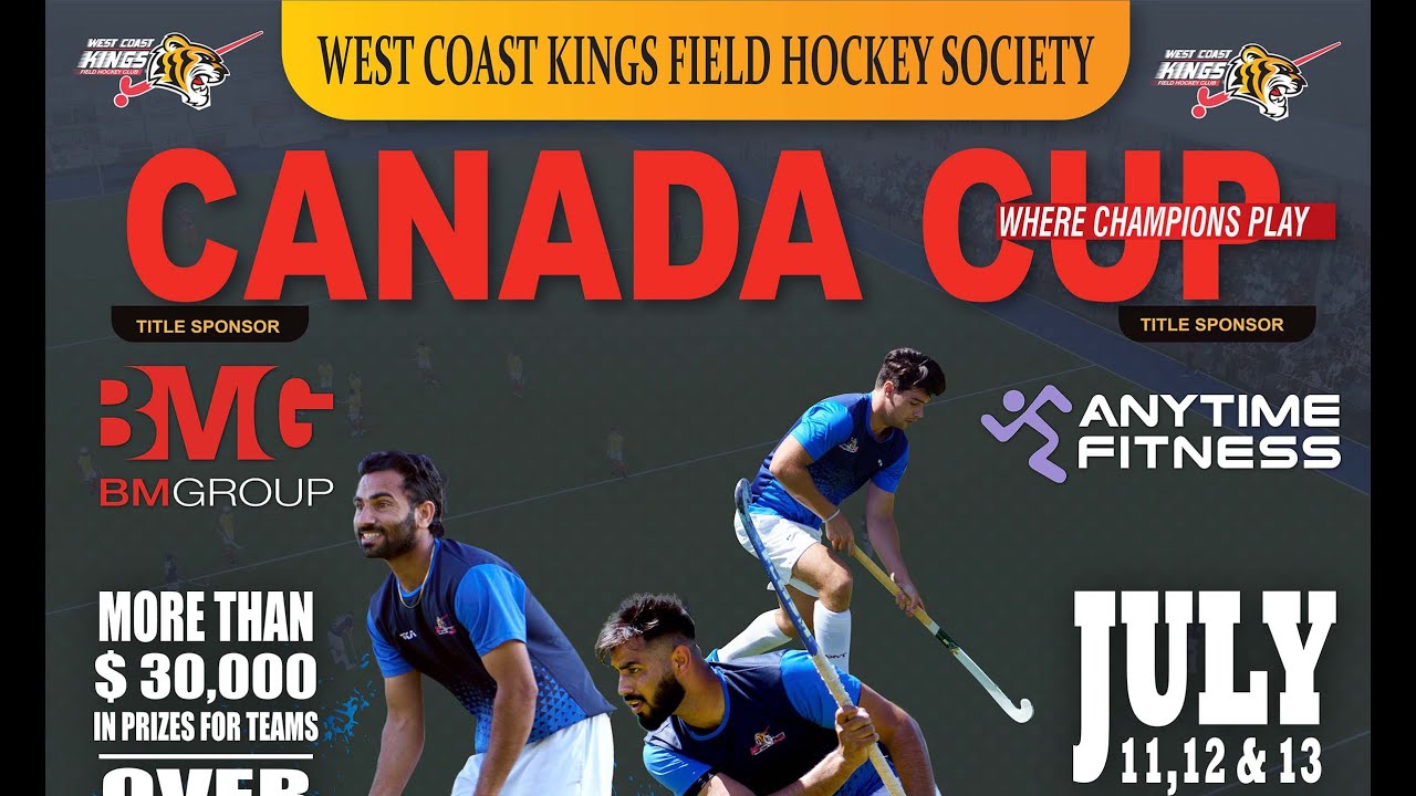 Canada Cup 2026 Field Hockey Tournament Sunday 12 July
