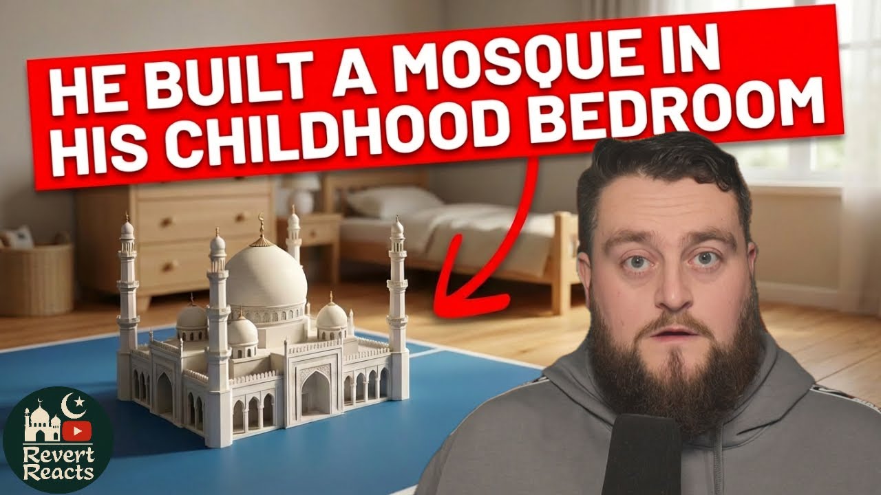 BUILDING A MOSQUE IN HIS BEDROOM! FIRST ONE IN THEIR TOWN!