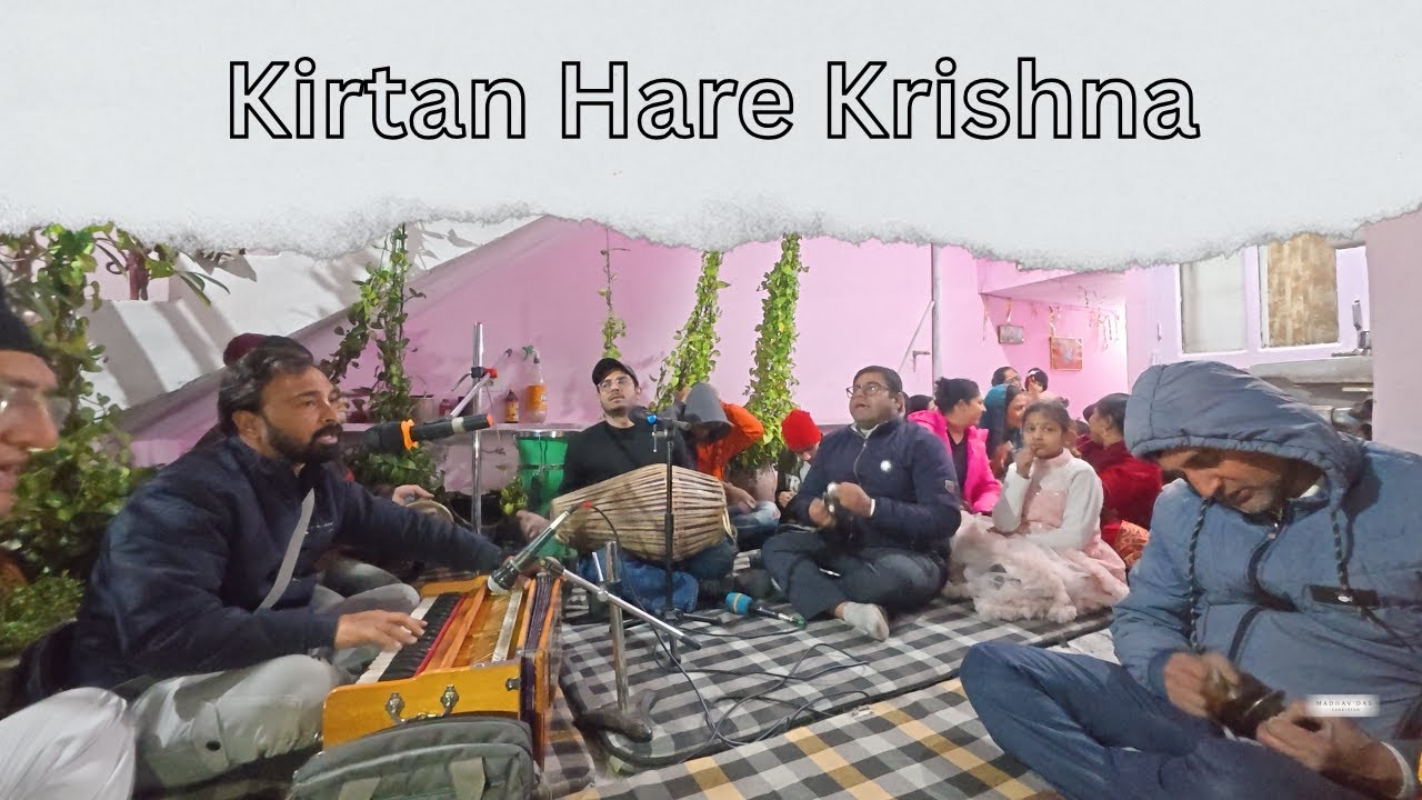 Kirtan Hare Krishna - Kunal Prabhu II Iskcon Rohtak II Madhav Das Sankirtan II