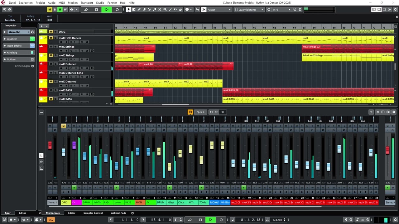 Yamaha moX plays Snap - Rhythm is a Dancer (09-2023)