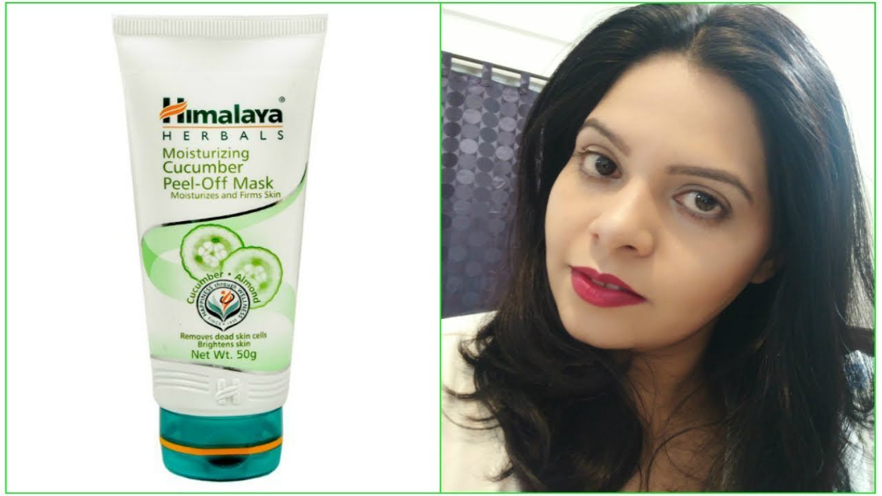 Himalaya herbal moisturizing Cucumber peel off mask|How To Use Himalaya Cucumber peel off mask