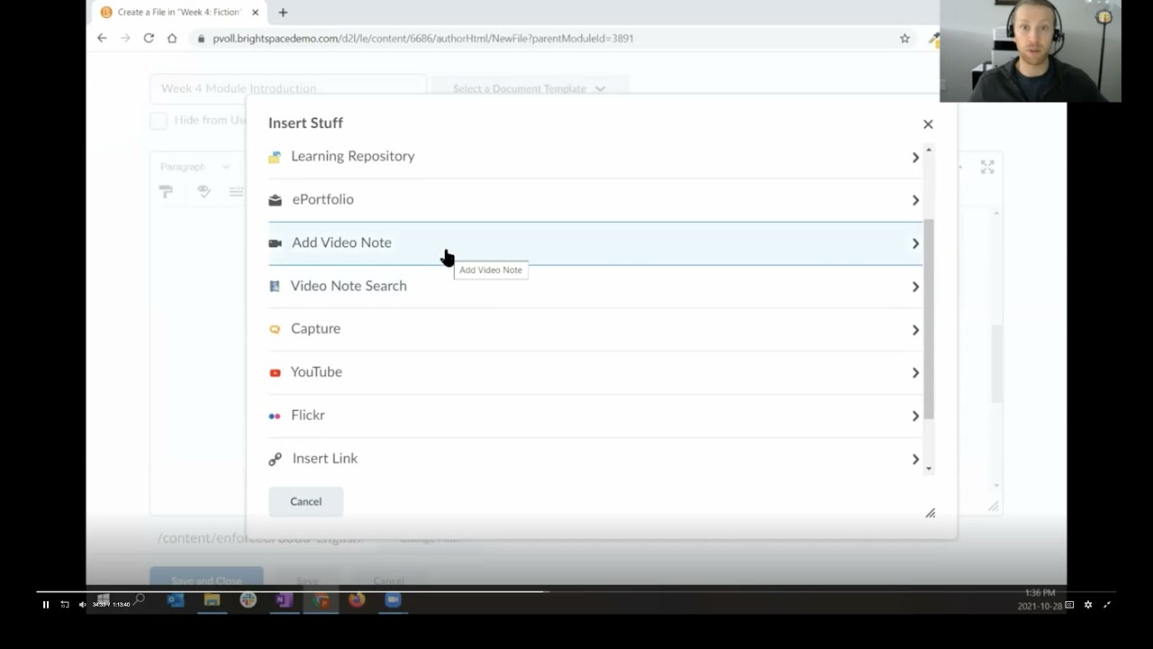 Introduction to D2L's Brightspace