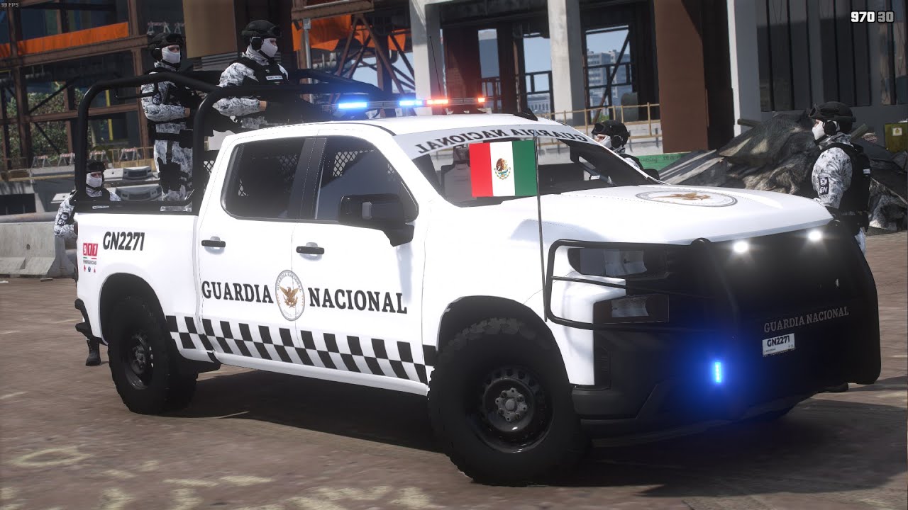 GTA 5 POLICIA | NUEVA GUARDIA NACIONAL | TheAxelGamer