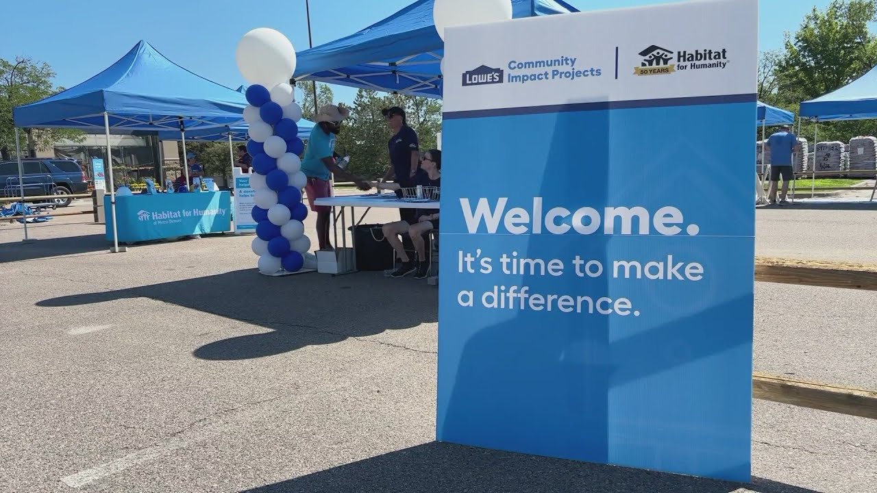 Habitat for Humanity teams up with Lowe's in western Denver metro area
