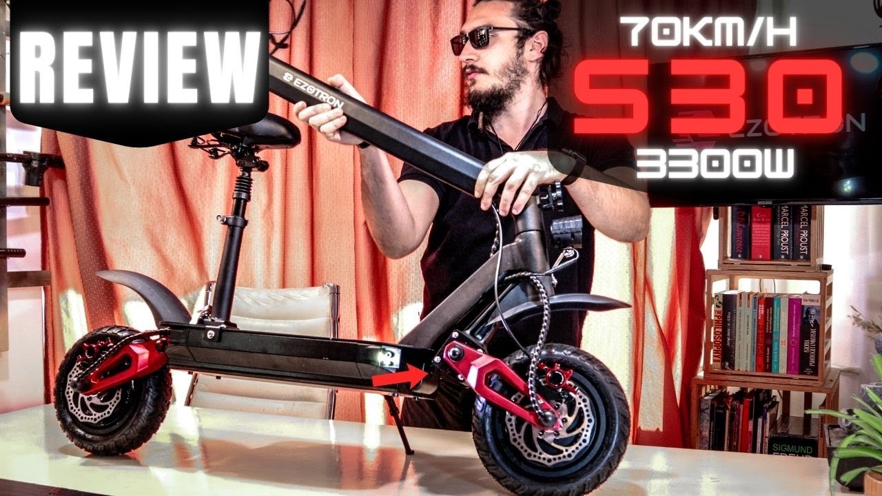 EZOTRON S30 | Posibil cea mai mica si usoara trotineta electrica pe 60V 3600W | REVIEW
