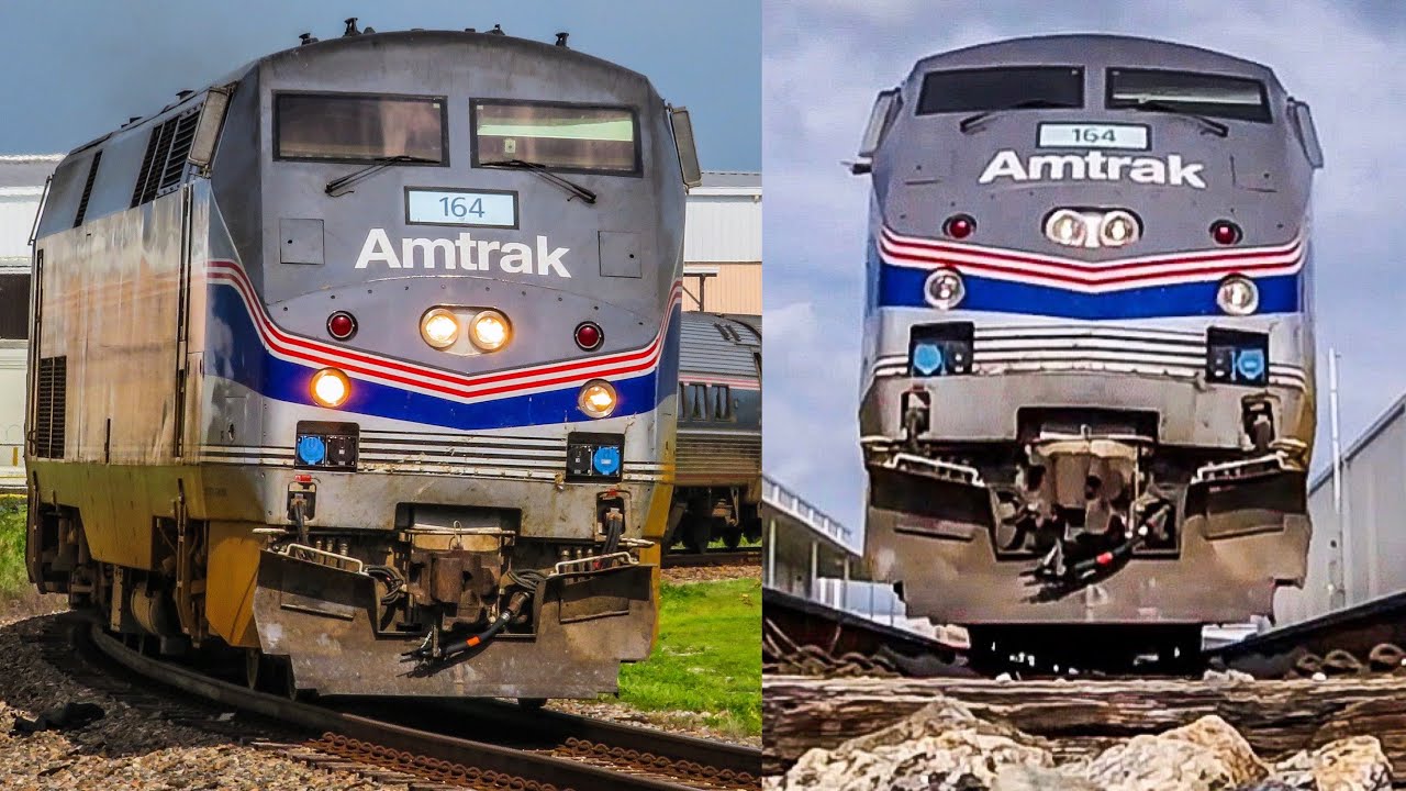 Amtrak 164 Runs Over Camera in Auburndale!