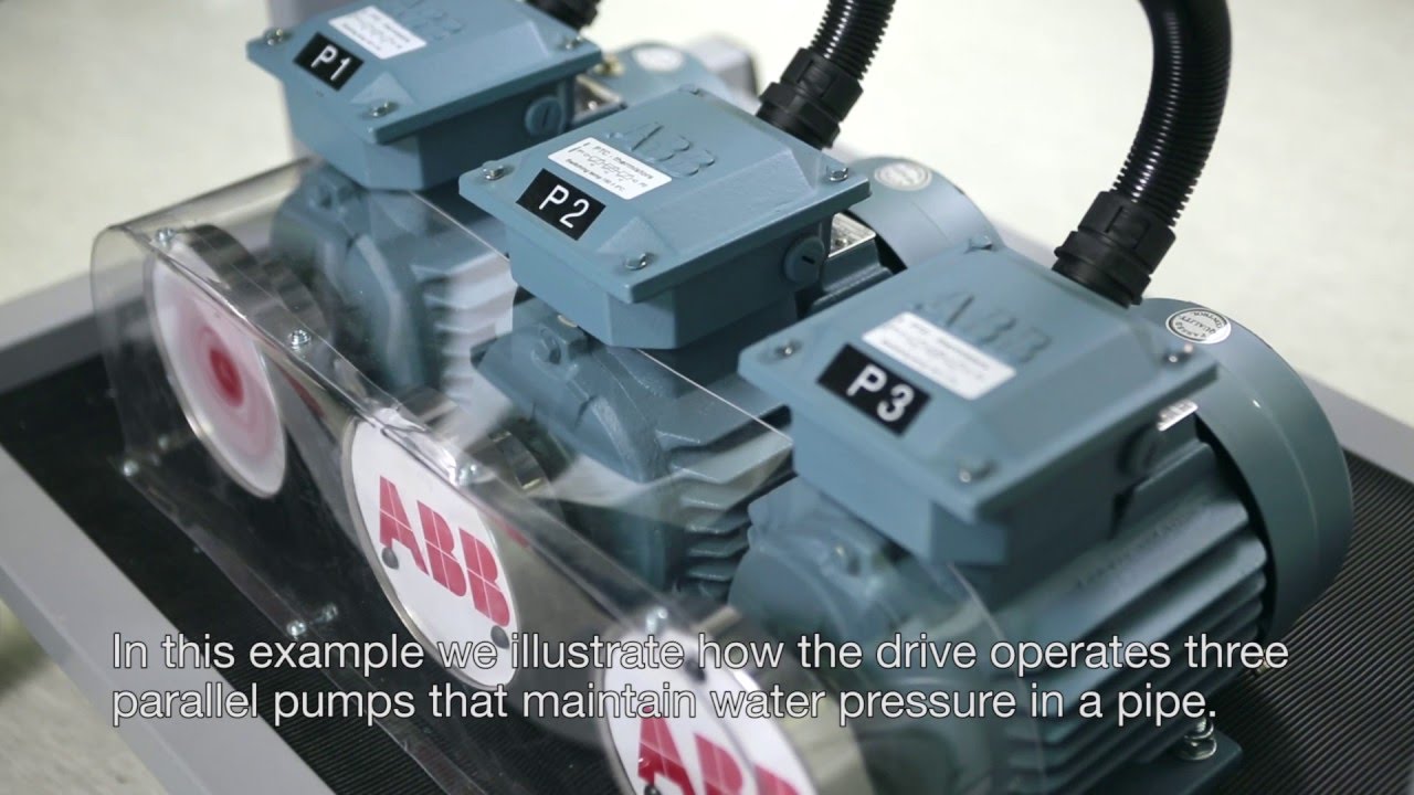 ACS310 – Configuration of multipump and fan control with soft start