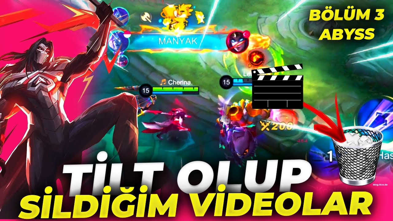 KIZGIN MOSKOV - TİLT OLUP YÜKLEMEDİĞİM VİDEOLAR Bölüm 3 | Mobile Legends