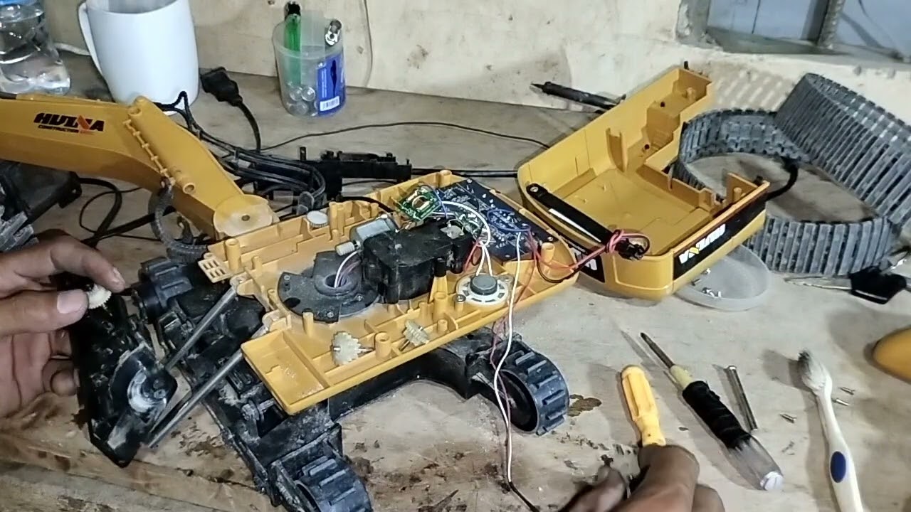 How to repair Excavator 1550,Excavator 1550 Repair,New rc excavator.