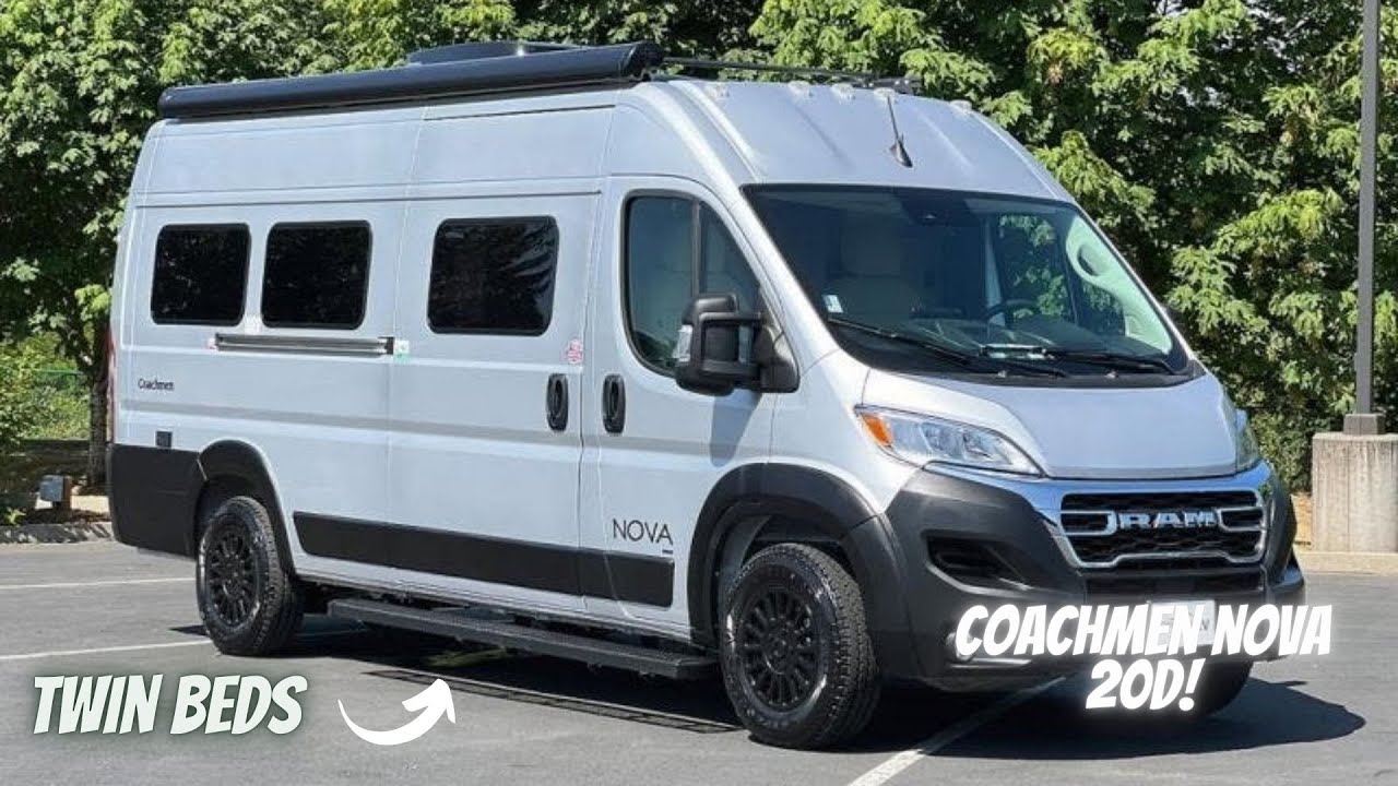 Лучшая односпальная кровать класса B! Coachmen Nova 20D