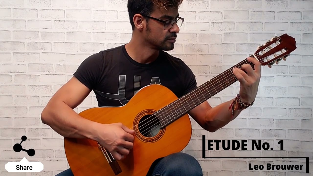 &Eacute;TUDE No. 1 - Leo Brouwer  #ClasesdeGuitarra #GuitarraPopular #GuitarraCl&aacute;sica