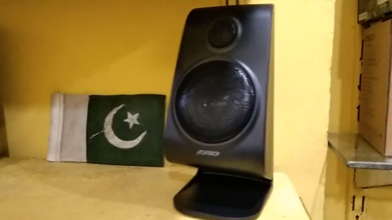 f&d f580x woofer speaker live sound test (@redonwebtv7300 )
