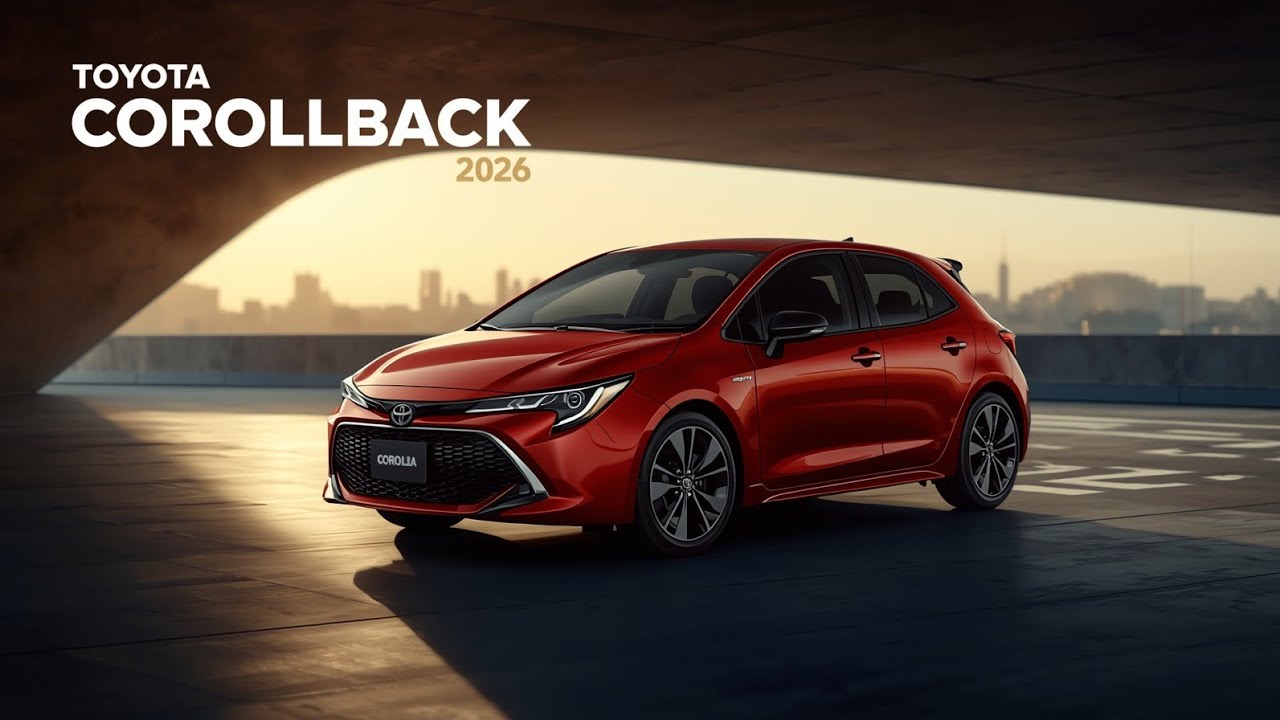 “Toyota Corolla Hatchback – Sporty Look with Legendary Reliability”🏎️ #toyota #corolla 